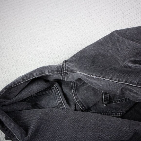 Levi's 501 Faded Black Wash Denim Jeans 34x36 - Picture 8 of 8
